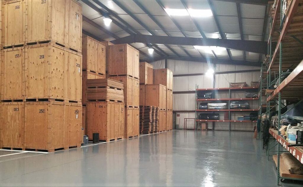 Packing & Crating Storage Bethlehem PA, container storage, portable container storage units, PODS Storage, secure vault storage Bethlehem PA