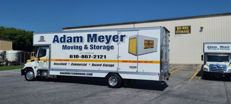adam meyer truck at warehouse