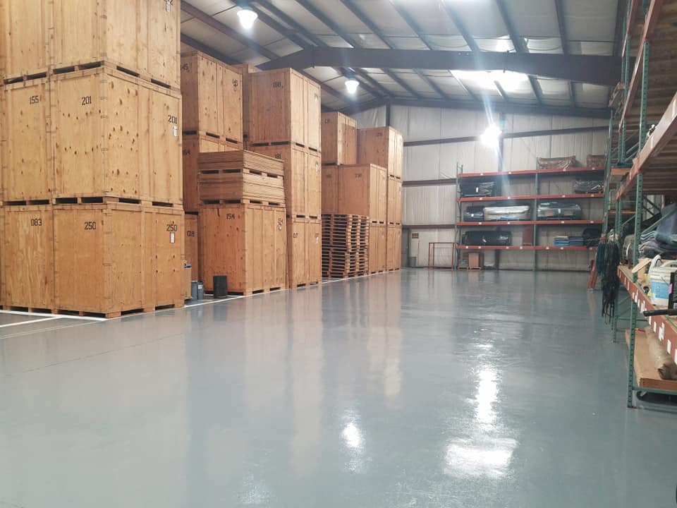 Crated warehouse storage bethlehem pa